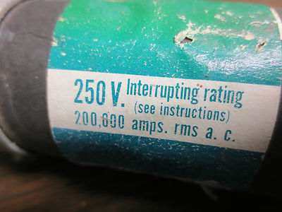 BUSSMANN FRN125 FUSETRON FUSE CLASS K5 125A 250V - LOT of 54