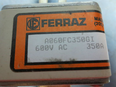 FERRAZ A060FC350GI 350A FUSE S100566CF00 600VAC1