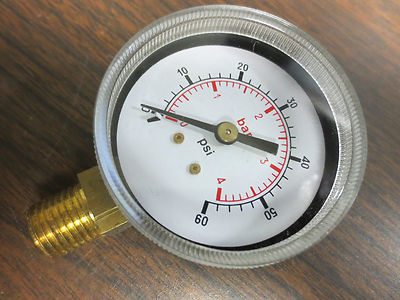 CDS-4P-004A 60PSI GAUGE - 2" - NEW - MADE in ITALY0