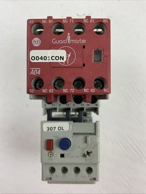 ALLEN BRADLEY STARTER (100S-C09DJ14C (100-C09D*10 +100S-F) + 193-EECB 1.0-5.0A)0