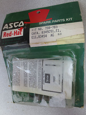 ASCO RED-HAT 208-783 REBUILD / REPAIR KIT - 8345C51 - NEW SURPLUS0