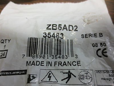 TELEMECANIQUE ZB5AD2 ROTARY SWITCH, SERIES B - NEW SURPLUS3