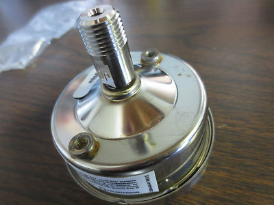 ASHCROFT Q-8962 / 1HA34408-072 OIL FREE GAUGE 2-1/2" 1/4 NPT BACK 0-30psi - NEW1