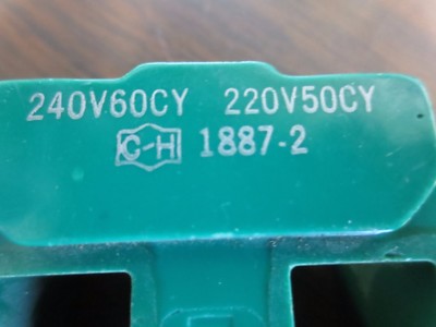 CUTLER-HAMMER 1887-2 COIL  240V, 60Hz / 220V, 50Hz1