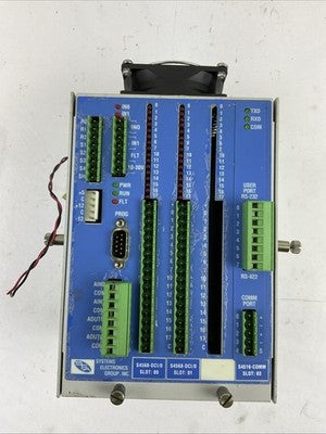 SEA M4500 PLS/PLC CHASSIS PROCESSOR +5V, +/-12V 2.0AMPS0