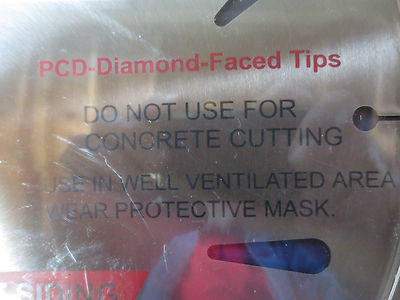 TENRYU BP-80508 BOARD-PRO PLUS CIRCULAR BLADE for FIBER-CEMENT SIDING 12" 8T5