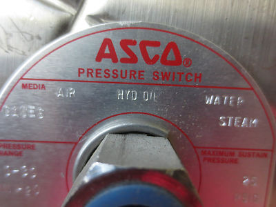 ASCO TA30A31 TRI-POINT PRESSURE TRANSDUCER PRESSURE/TEMPERATURE SWITCH NEW SURPL3