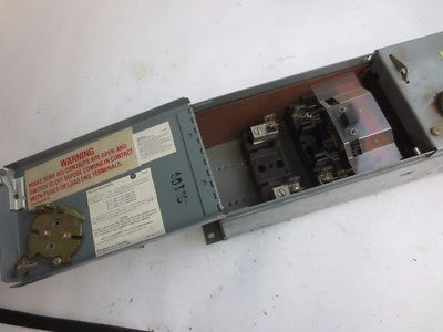 WESTINGHOUSE FDPT2611R TWIN PANEL SWITCH / BUS PLUG - 600V, 30A, 2-POLE4