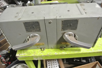 I-T-E V7E3622 CLAMPMATIC VACU-BREAK TWIN PANELBOARD SWITCH - 600V, 60A, 3-POLE0