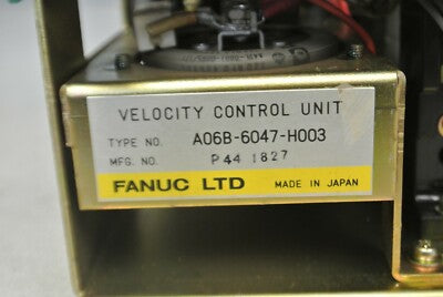 FANUC A06B-6047-H003 / VELOCITY CONTROL UNIT 1