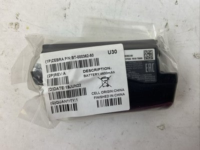 ZEBRA BTRY-NGWT-50MA-01 REV A BATTERY 4600mAh1