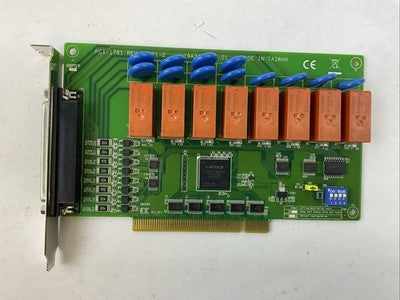 ADVANTECH PCI-1761 8CH RELAY & 8 CH ISOLATED CIRCUIT BOARD0