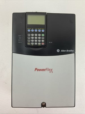 ALLEN BRADLEY 20AD034A3AYYANC0 SER A FIRMWARE 5.001 AC DRIVE 25HP1