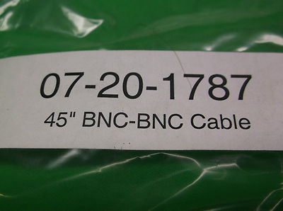 HOLLAND ELECTRONICS 07-20-1787 BNC-BNC MINI COAX CABLE BLUE - 45" - NEW IN BAG1
