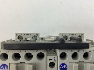 ALLEN BRADLEY 104-C09DJ22 REVERSING STARTER (100-C09*10 + 193-ED1CB 1.0-5.0A)9