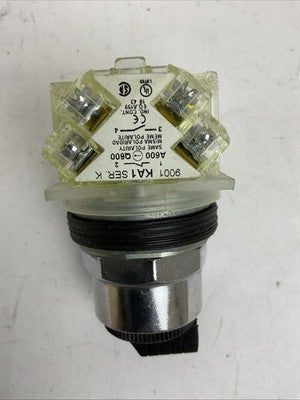 SCHNEIDER 9001KS43BH2 SELECTOR SWITCH BLACK KNOB 3 POSITIONS3