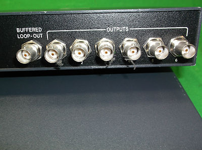 EXTRON CVDA 6 EQ MX COMPOSITE VIDEO DISTRIBUTION/EQUALIZATION AMPLIFIER7