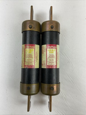 FLSR200 SLO-BLO TIME DELAY DUAL ELEMENT 600VAC 200A CLASS K5 FUSE (LOT OF 2)0