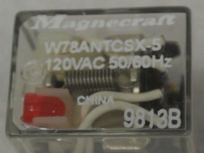 MAGNECRAFT W78ANTCSX-5 RELAY / 120VAC / 9813B / NEW SURPLUS1