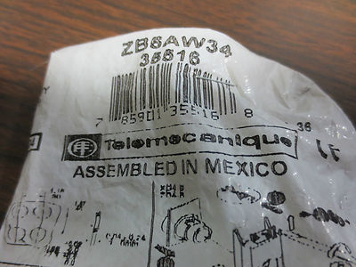 TELEMECANIQUE ZB5-AW34 PUSHBUTTON - RED - 22mm - NEW SURPLUS4