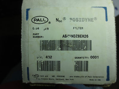 PALL POSIDYNE AB4UNDZ8EH26 FILTER ELEMENT - WATER PROCESSING - in SEALED BAG5
