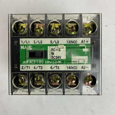 NAIS PC-5-4a-DC24V BMNP650504 CONTACTOR0