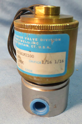 HONEYWELL / SKINNER VALVE X53ALM2100 100PSI, 1/16 ORIFICE 12VDC 11W0