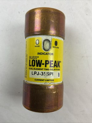 BUSS LPJ-35SPI LOW-PEAK DUAL-ELEMENT TIME-DELAY CLASS J FUSE 35AMP 600VAC 300VDC0