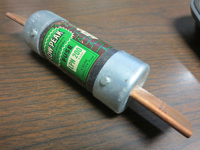 BUSS LPN200 FUSE, LOW-PEAK, DUAL-ELEMENT - CLASS K5 - 200A, 250V0