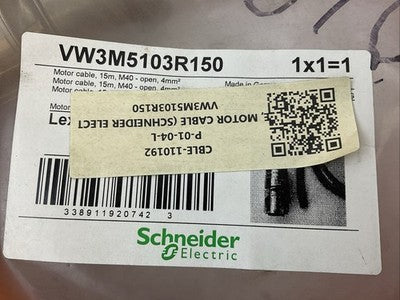 SCHNEIDER ELECTRIC VW3M5103R150 MOTOR CABLE 15M1