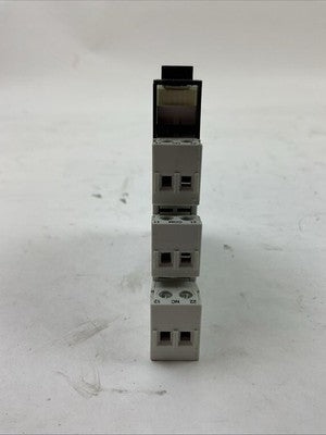 ALLEN BRADLEY 700-TBR224X SER A 24VDC 250VAC 10A RELAY 700-HLT12 SER A BASE2