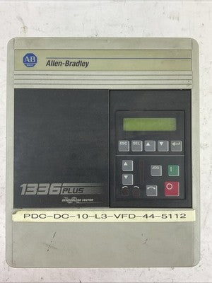 ALLEN BRADLEY 1336S-BRF50-AA-EN4 1336 PLUS SENSORLESS VECTOR DRIVE SER D0