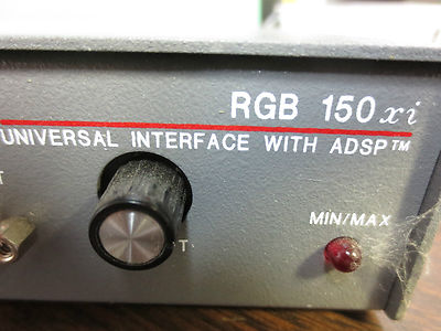 EXTRON RGB 150xi UNIVERSAL15-PIN HD INPUT MOUNTABLE COMPUTER INTERFACE w/ AUDIO2