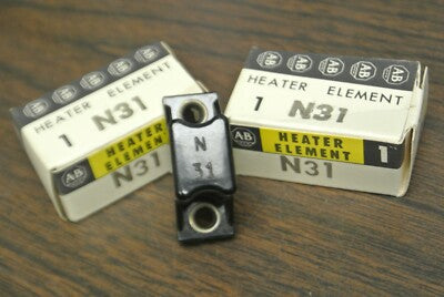 LOT of 3 / ALLEN-BRADLEY N31 THERMAL OVERLOAD HEATER ELEMENT0