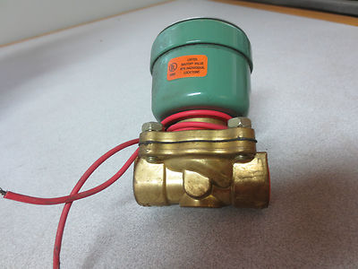 ASCO 8211C94 SOLENOID VALVE 110/120 1/2 PIPE 5/8 ORIFICE 100psi 2
