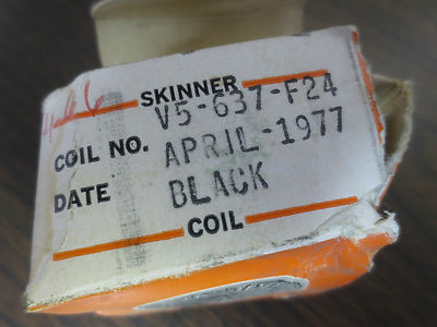 SKINNER V5-637-F24 VALVE COIL - NEW SURPLUS / OLD STOCK1