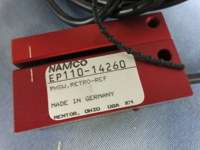 LEUZE GS 05/24 G PHOTOELECTRIC SLOT SENSOR - RETRO-REFLECTIVE NAMCO EP110-142600