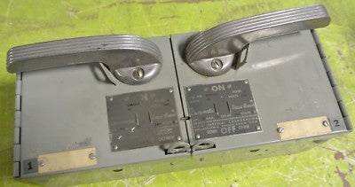 I-T-E V2B3212 CLAMPMATIC VACU-BREAK DUAL-AMPERAGE SWITCH 240V, 30 & 60A, 3-POLE0