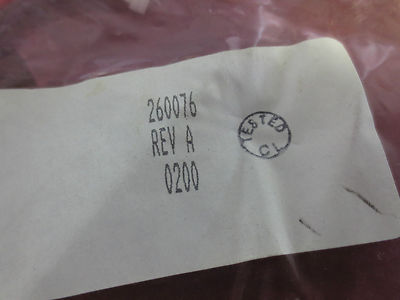 EDWARDS 260076 Rev. A - WIRE CABLE SET RED, BLUE, BLACK - NEW SURPLUS0