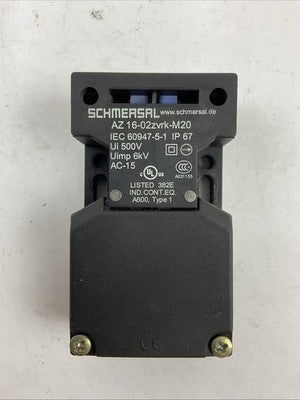 SCHMERSAL AZ 16-02zvrk-M20 SAFTEY INTERLOCK SWITCH0
