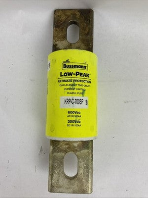 BUSSMANN KRP-C-700SP 600VAC 300VDC 700AMP LOW-PEAK ULTIMATE PROTECTION FUSE0