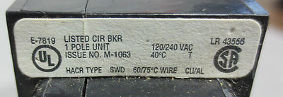 CUTLER-HAMMER QBHW1020 CIRCUIT BREAKER 20A 120/240 VAC - SINGLE-POLE - LOT of 54