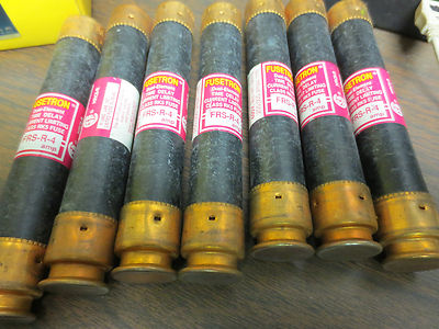 BUSSMANN FRS-R-4 FUSETRON TIME-DELAY FUSE 4A 600VAC 300VDC0