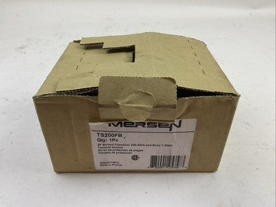 MERSEN TS200FB 3P SHROUD FUSERBLOC 200-400A AND SIRCO V 200A TERMINAL SHROUD0