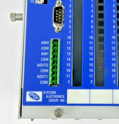 SYSTEMS ELECTRONICS GROUP M4500 PLS/PLC CHASSIS/PROCESSOR 2.0AMP1