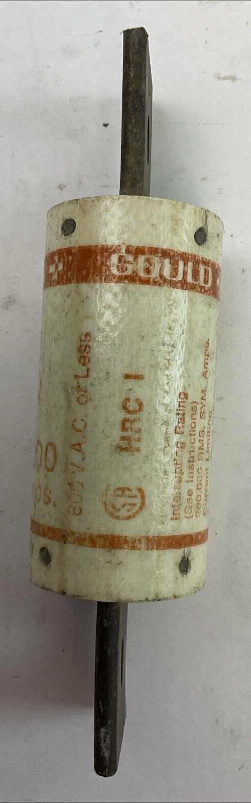 GOULD SHAWMUT A4J200 AMP-TRAP CURRENT LIMITING FUSE 600VAC 200AMP2