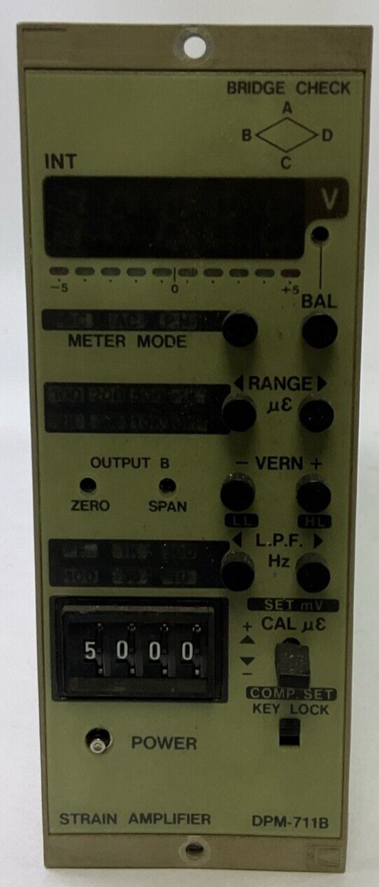 KYOWA DPM-711B STRAIN AMPLIFIER0