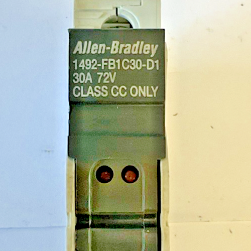 ALLEN BRADLEY 1492-FB1C30-D1 FUSE HOLDER SER.B 30A 72V  ***LOTOF14***2