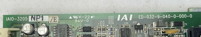 IAI IAIO-3205 NP1/E ED-032-9-040-0-000-0 CIRCUIT BOARD1