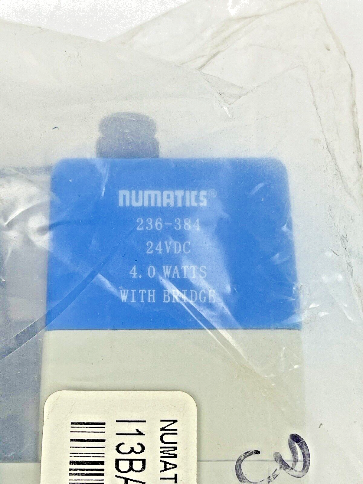 NUMATICS - I13BA415MP56Y61 - ASCO - SOLENOID VALVE - 24 VDC - 4 WATTS W/ BRIDGE2
